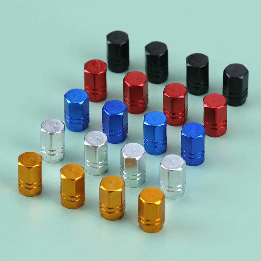 1PCS Car Tire Valve Stem Bolt-In Aluminum Theftproof Valve Car Wheel Tires Valves Tyre Stem Air