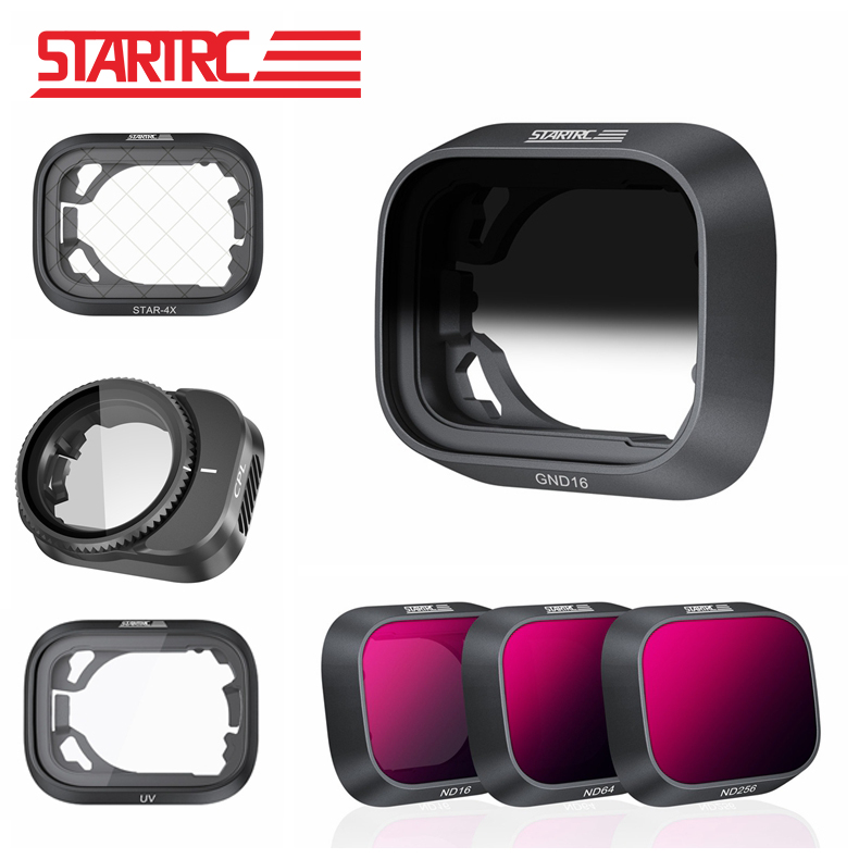 STARTRC Starburst Star-4X Фильтры камеры объектив GND 16 УФ ND16 64 256 Регулируемый поляризационный фильтр CPL для DJI Mavic Pro Mini 3 Pro Аксессуары для дрона