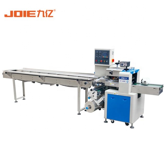 Automatic horizontal flow wrapper