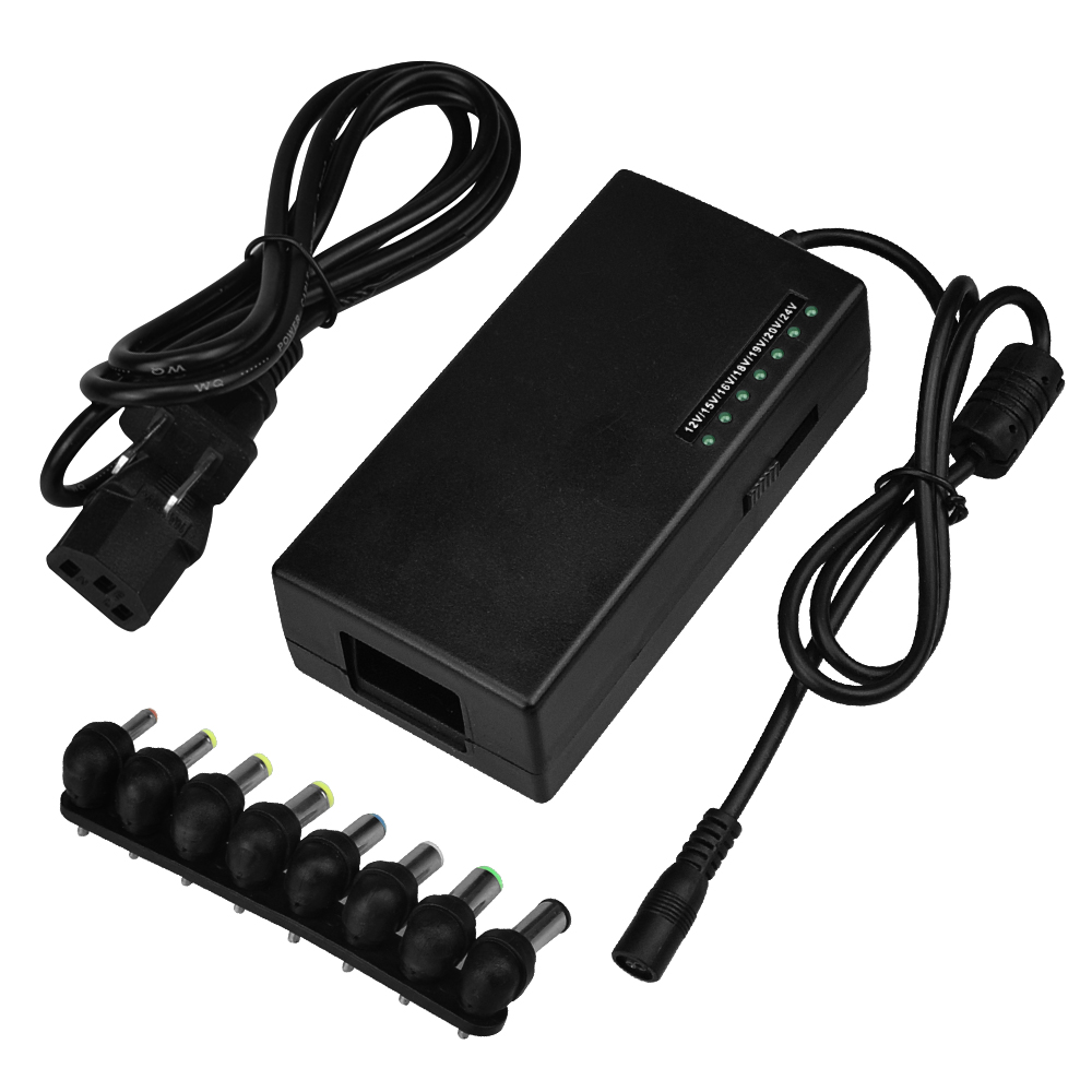 70 Вт Универсальный адаптер переменного тока постоянного тока 12V15V16V18V19V20V24V Универсальный адаптер для ноутбука Зарядное устройство