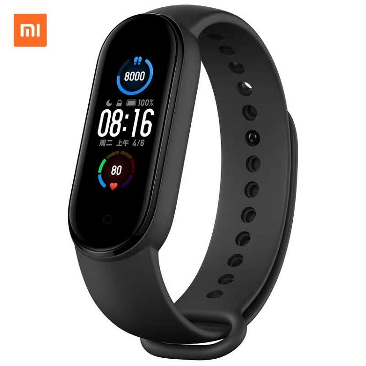Original Global Version Xiaomi Miband 5 Bracelet Sport Waterproof Wristband Heart Rate Fitness Smartwatch Xiaomi Mi Band 5