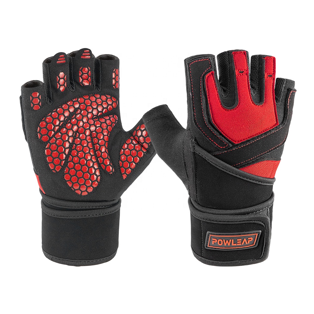 OEM ODM Anti-slip Fitness Sports Gloves Men Women Training Workout Gym Gloves Custom Design Factory