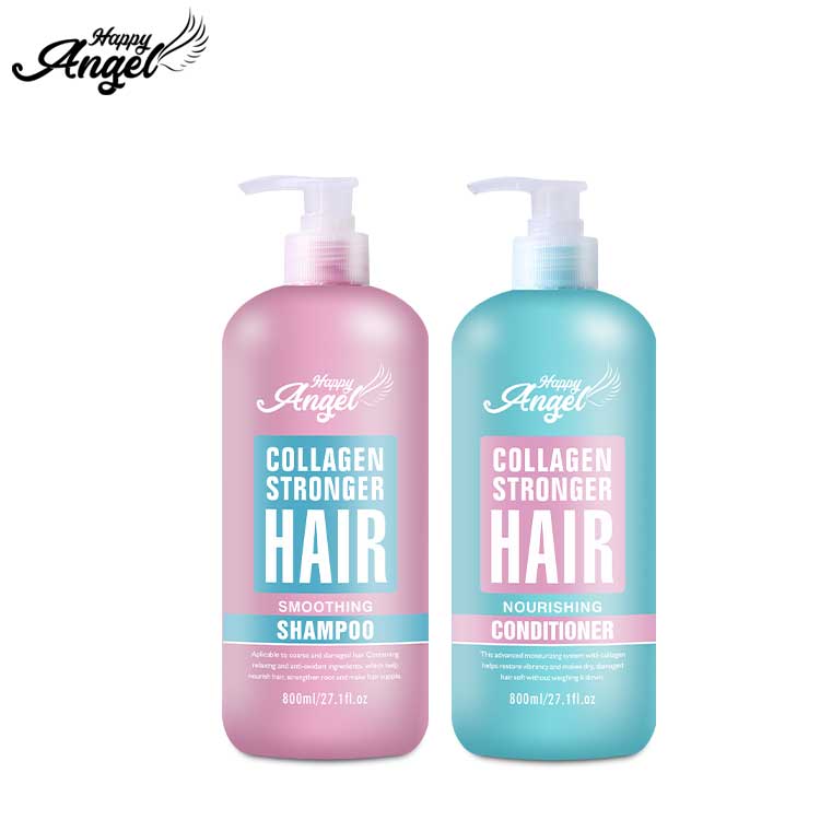 OEM/ODM happy angel brand new product ideas 2021 hair shampoo and conditioner set wholesale from karseell shampoo same supplier