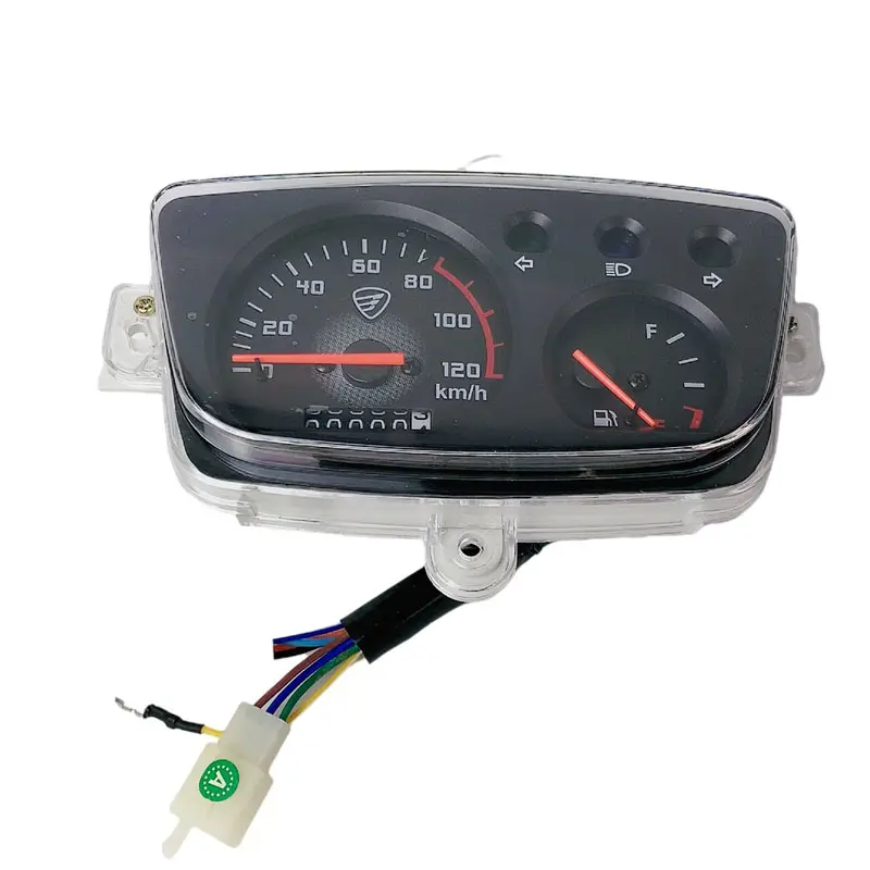 Motorcycle electrical system motorcycle instrument assembly speedometer dual mileage speedometer