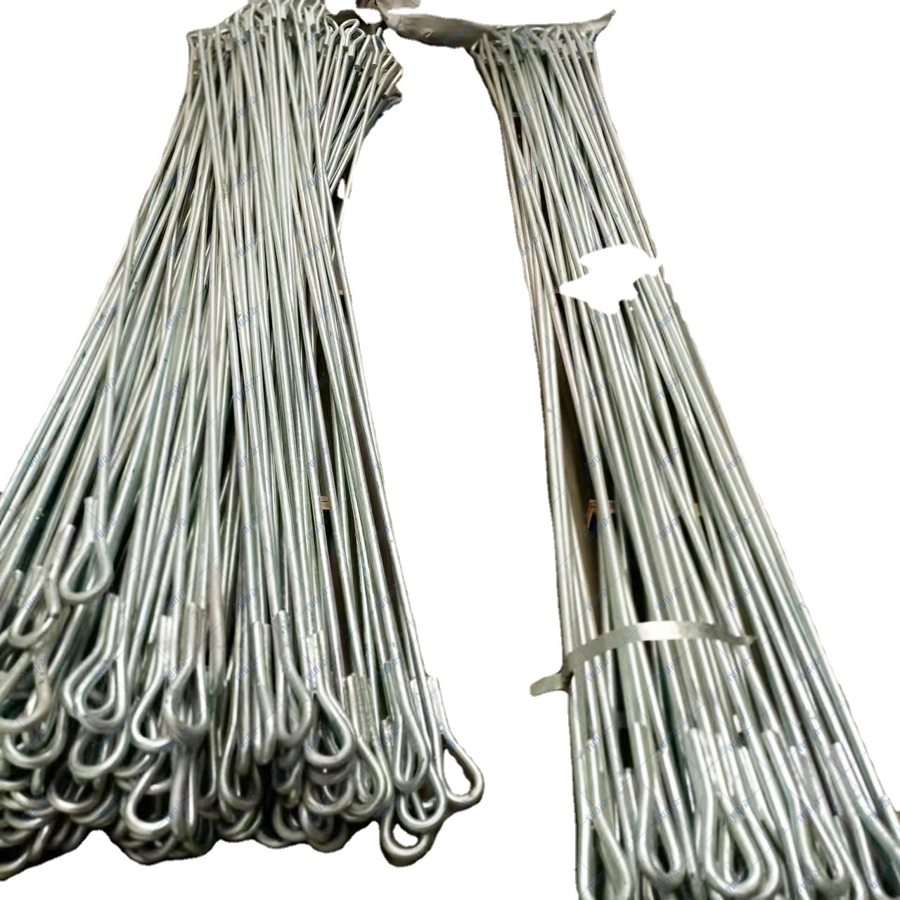 Rods TUOFA Hot Dip Galvanized Steel Pole Line Hardware LZ Type Bow Adjustable Stay Rod