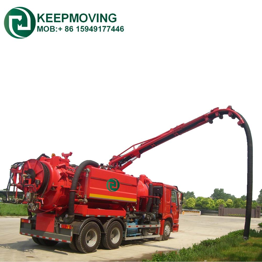 Shancman 6x4 9CBM Combined Jetting Vacuum Truck