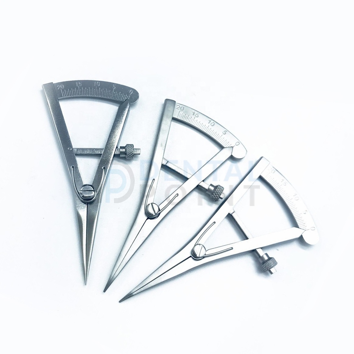 Castroviejo Straight Caliper Ophthalmology Measuring Calipers Breast Marker Calipers Titanium alloy Eye Surgical Instrument