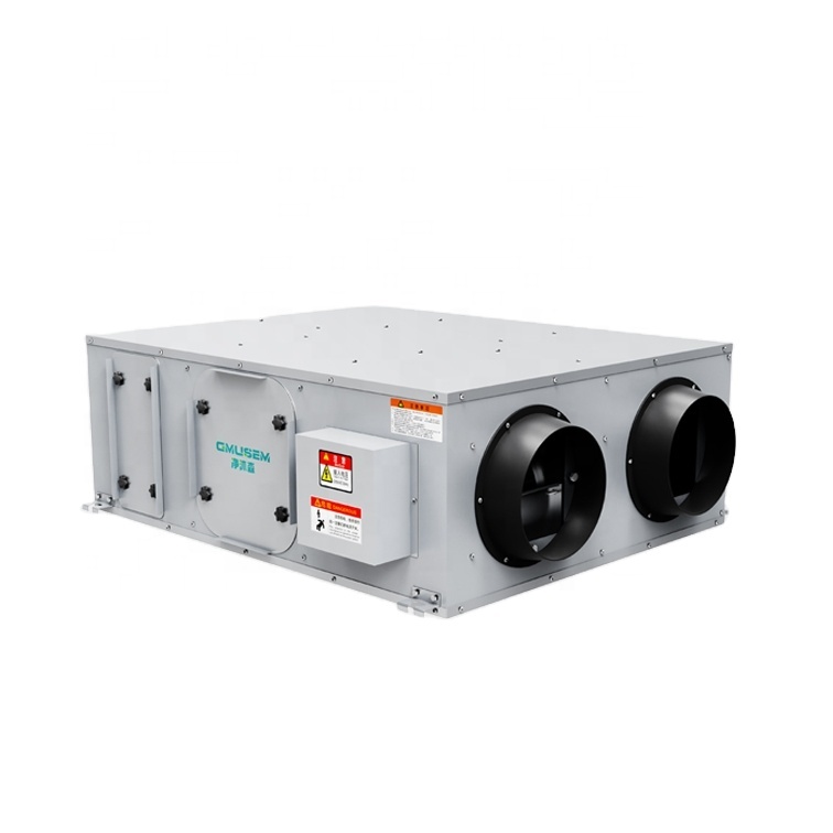 Central Control Air Ventilation System Two Way Air Circulation HVAC Mechanical Ventilation With Heat Exchanger