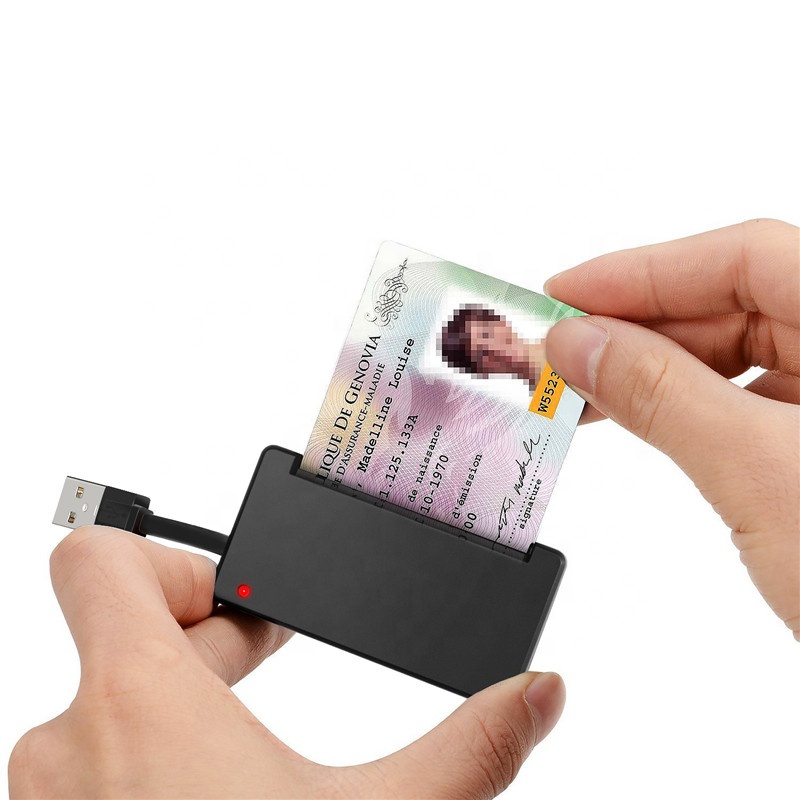 USB Chip Smart EMV Card Reader, Smart Credit Card Reader, ATM Card Reader