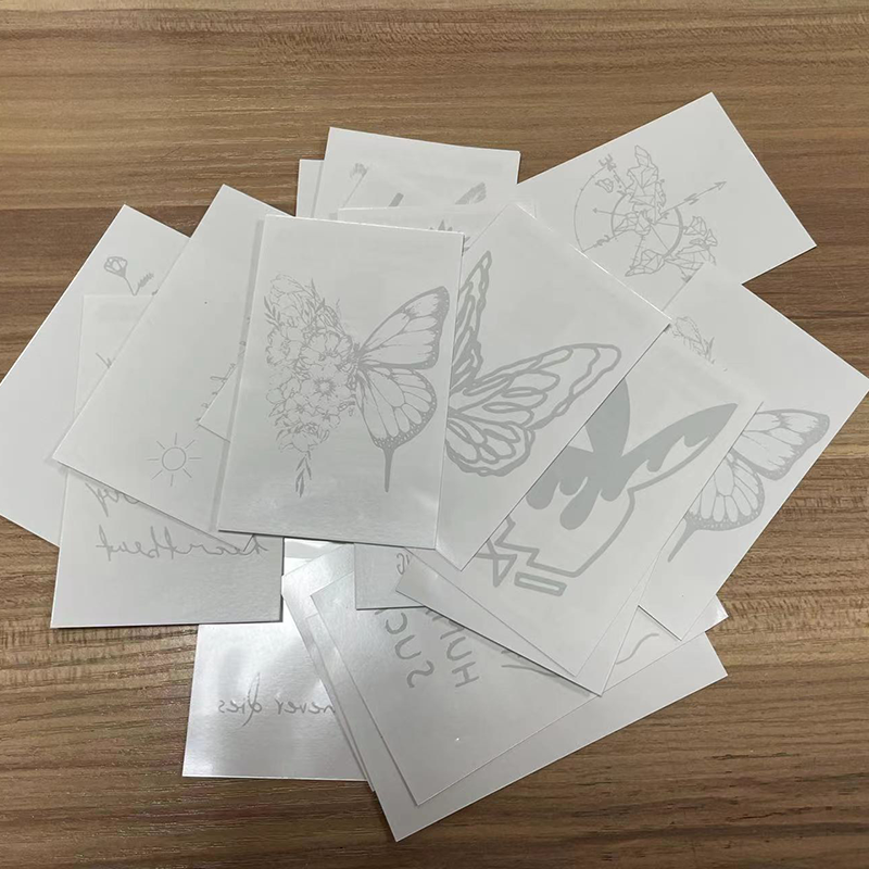 Semi-permanent Juice Herbal Tattoo Stickers Waterproof Long-lasting Custom Temporary Tattoos