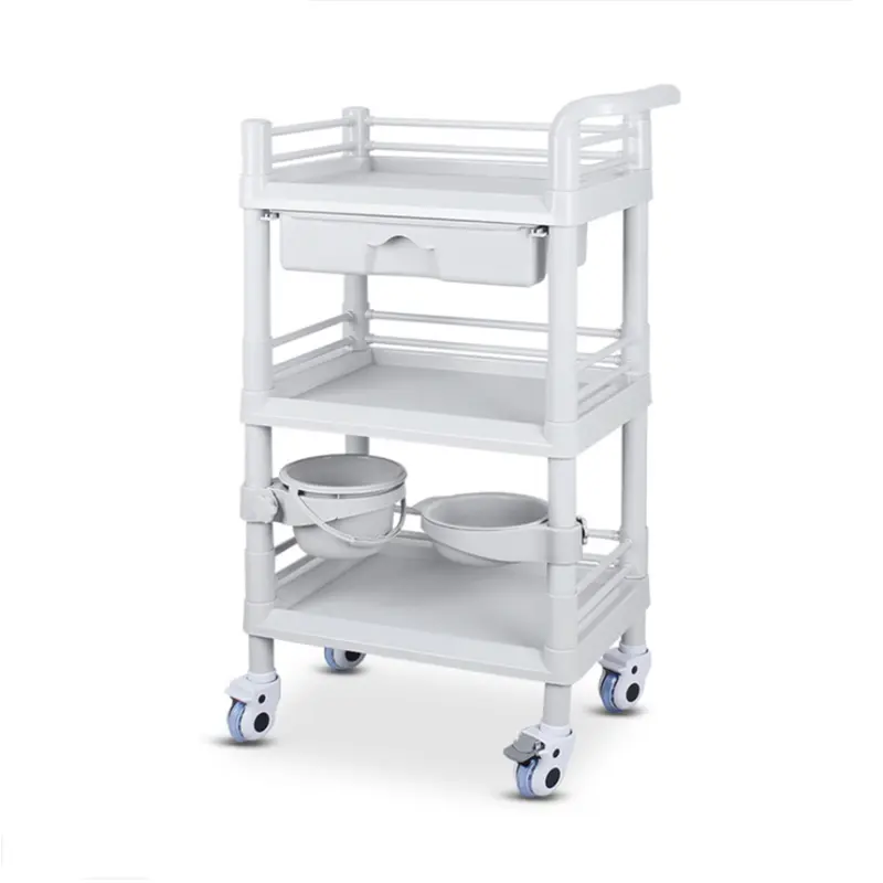 Medical Trolley Nursing Trolley/cart Price Hospital Medical Abs Plastic Hospital Furniture Commercial Furniture