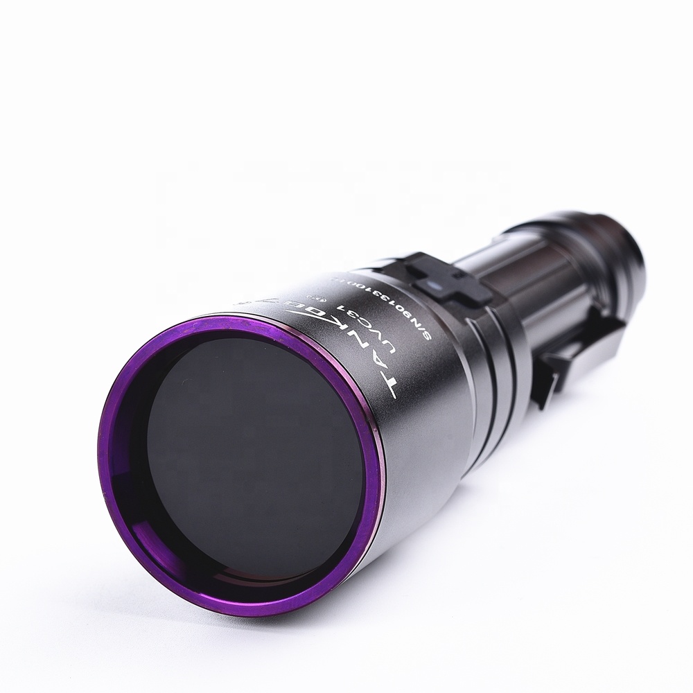 Высокомощный USB NDT фонарик Tank007 365 нм, заряжаемый фонарик с черным светом, фонарик нм, УФ светодиодные фонарики