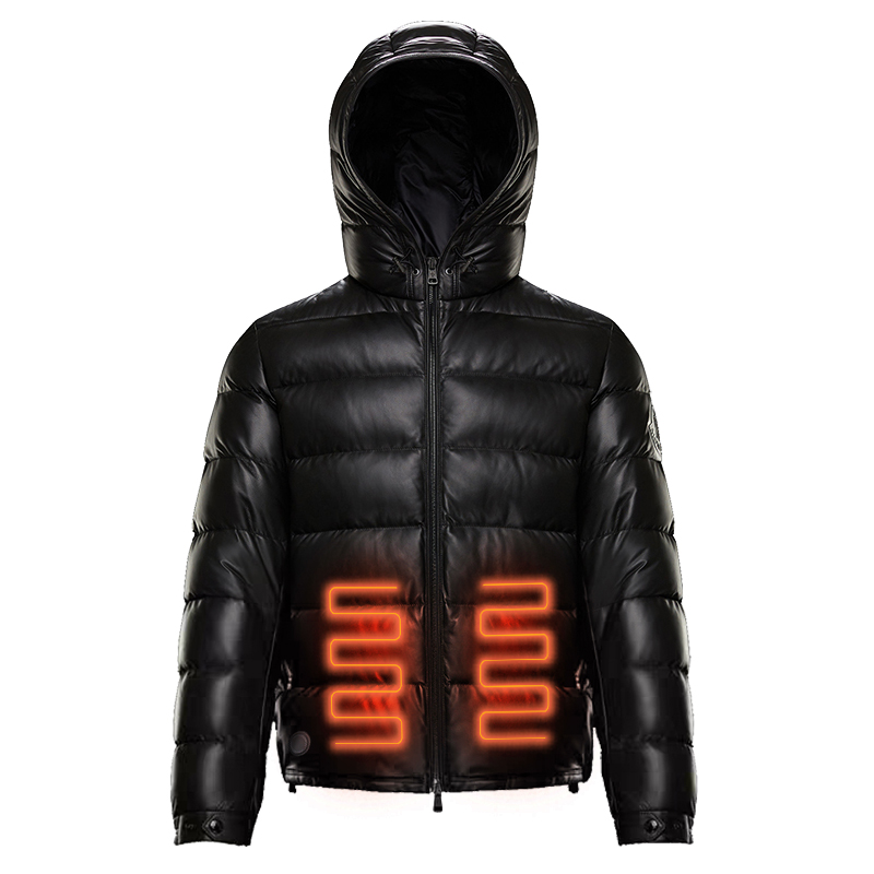 Wholesale Best Quality Promotional Fashion Shiny Winter Coat Men Puffer Down Jacket