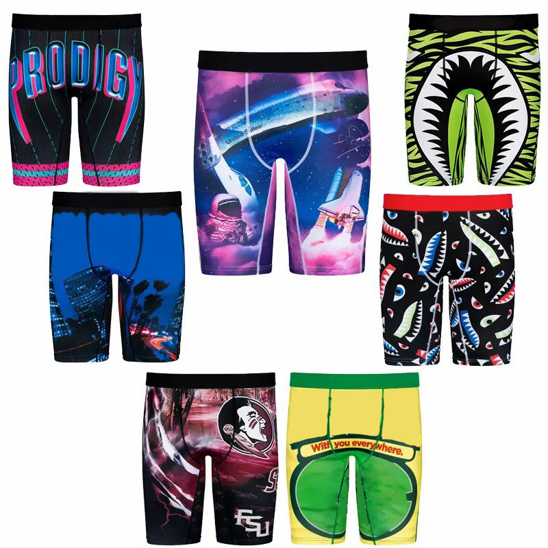 2022 Eth Polyester Custom Boxers Shorts Men's Boxers Comfortable quick-drying Men's Underwear
