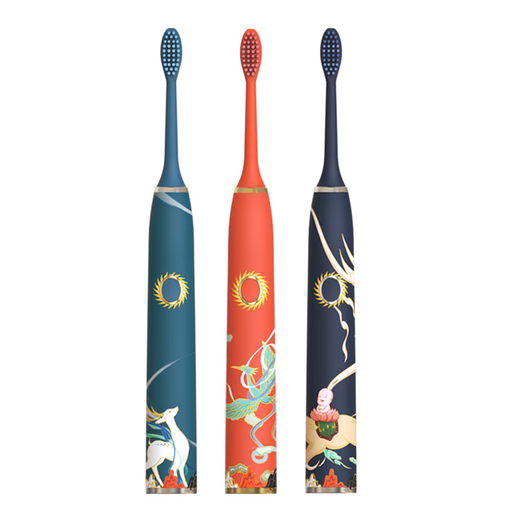 AIWO Ipx8 Waterproof 5 Model Rechargable Toothbrush Custom Logo Tooth Brush For Adult ToothbrushToothbrush Case For Travel