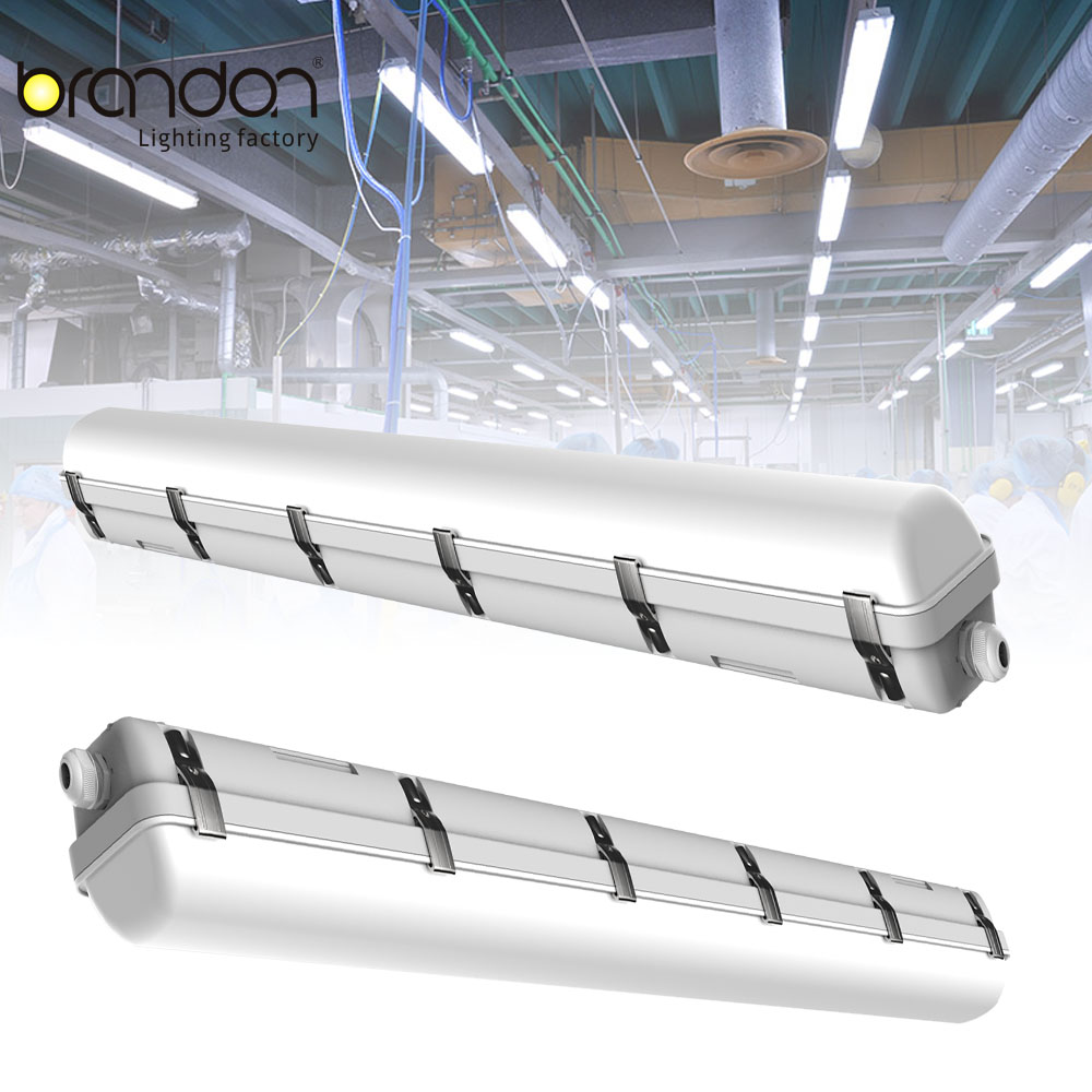 High Quality IP66 40W 60W Anti Corrosion Tri-proof Batten 4FT Led Vapor Tight Fixture