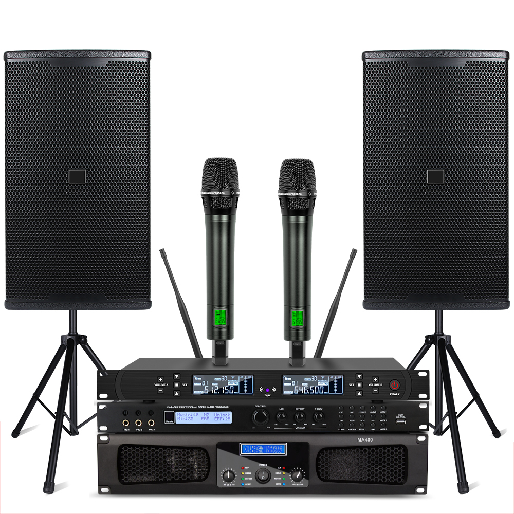 KP600 Professional 12-inch Speaker Audio System Sound Equipment/power amplifier/Speaker For Family party conference
