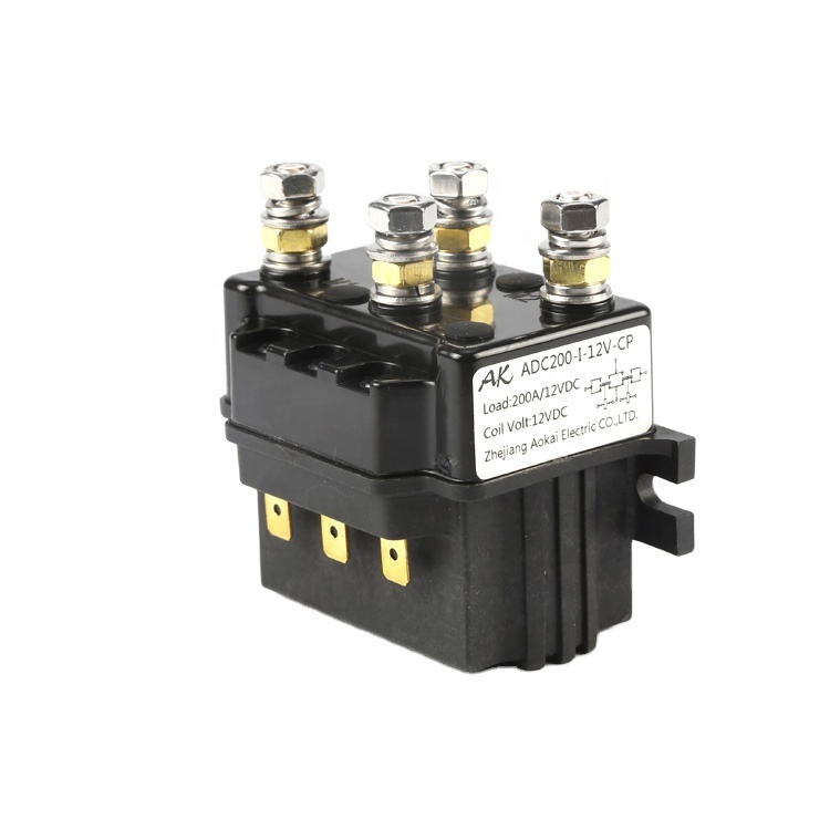 ADC200-DE 12VDC 200A Электрический вилочный погрузчик запчасти для грузовиков, реверсивный контактор, лебедка контактор