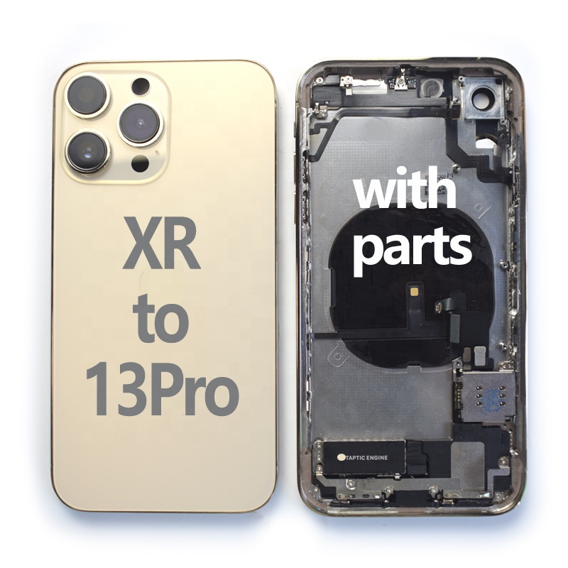 Корпус Преобразователя XR в 13Pro для Iphone Xr до 13pro Max, задний корпус X Xs Max 11 11pro, конвертировать корпус Iphone 13 Pro