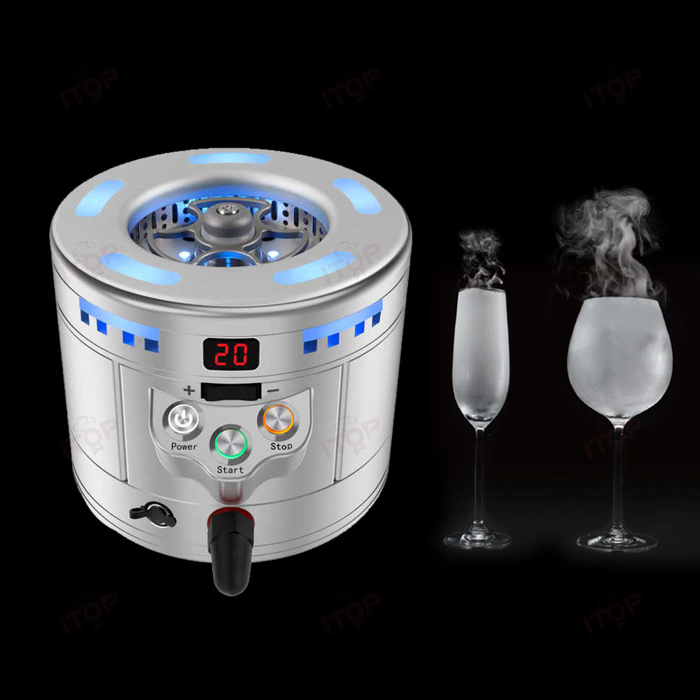 portable small dry ice smoke generator machine dry ice machine maker co2
