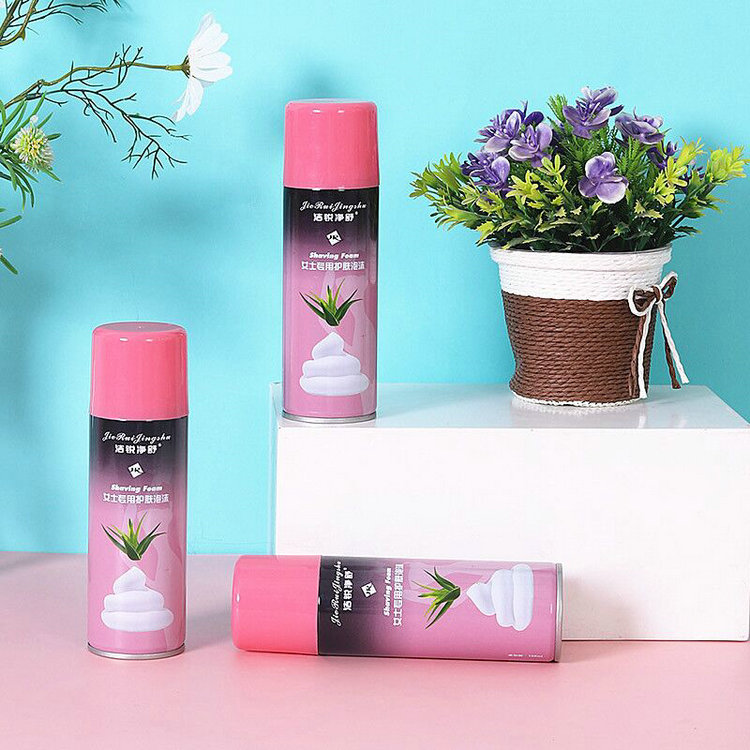 0.7 Dollars Model YH-JR008 Ladies Shaving Bath Foam With 188ml