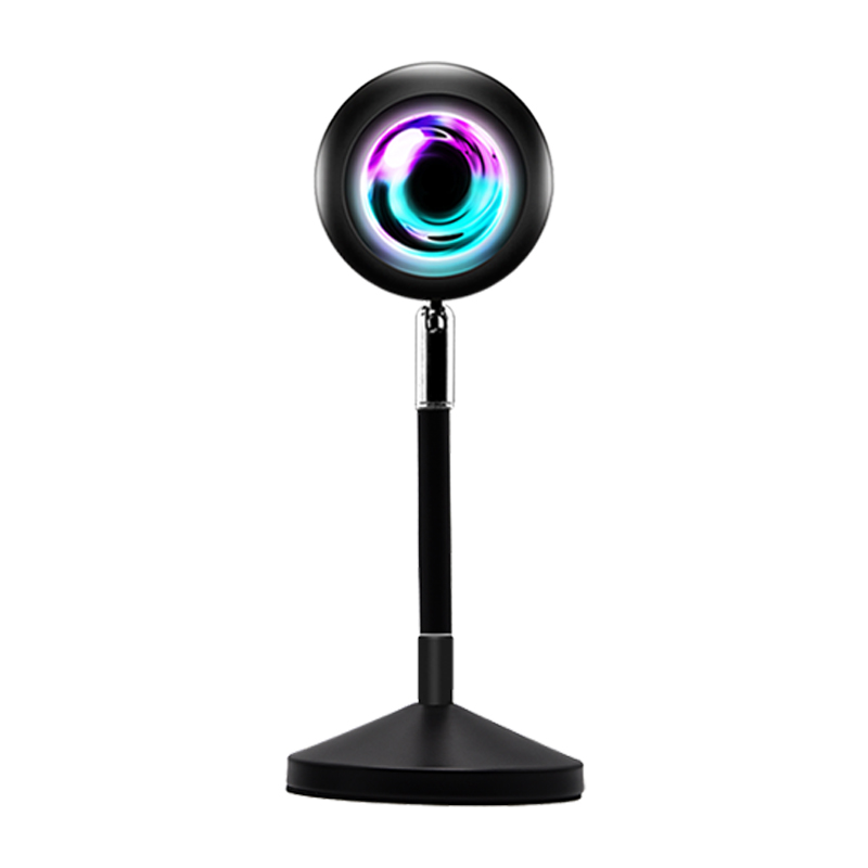 2021 New Arrivals Modern Photography Colorful Usb Floor Sunset Light Rainbow Indoor Modern Lamp