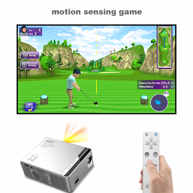 Ready to shipping Home mini Projector Video Top sell Smart lcd portable 1080p gaming Projectors