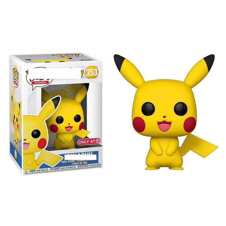 Покем0n, Funko Pop 353 453 455, карманный монстр, пика-чуу, Бульбазавр, чармандер, экшн-фигурка, игрушки, виниловые фигурки, Коллекционная модель куклы