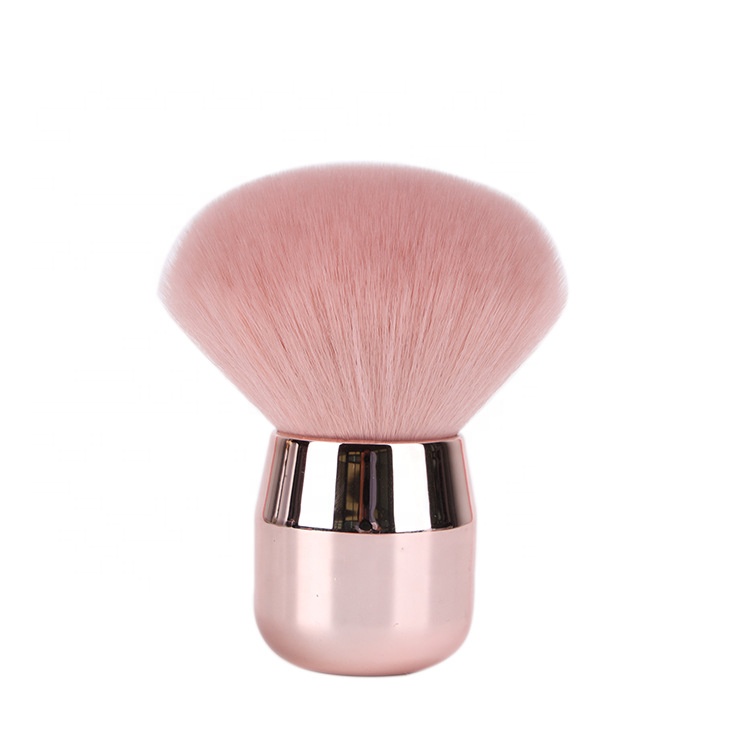 Yaeshii Low MOQ Single Mushroom Synthetic Hair Portable Powder Blush Mushroom Head Petal Multi-functional Makeup Brushes