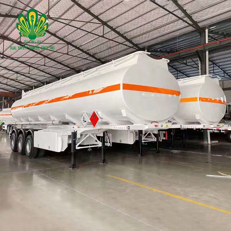 Oil tank gas fuel tank trailer for sale