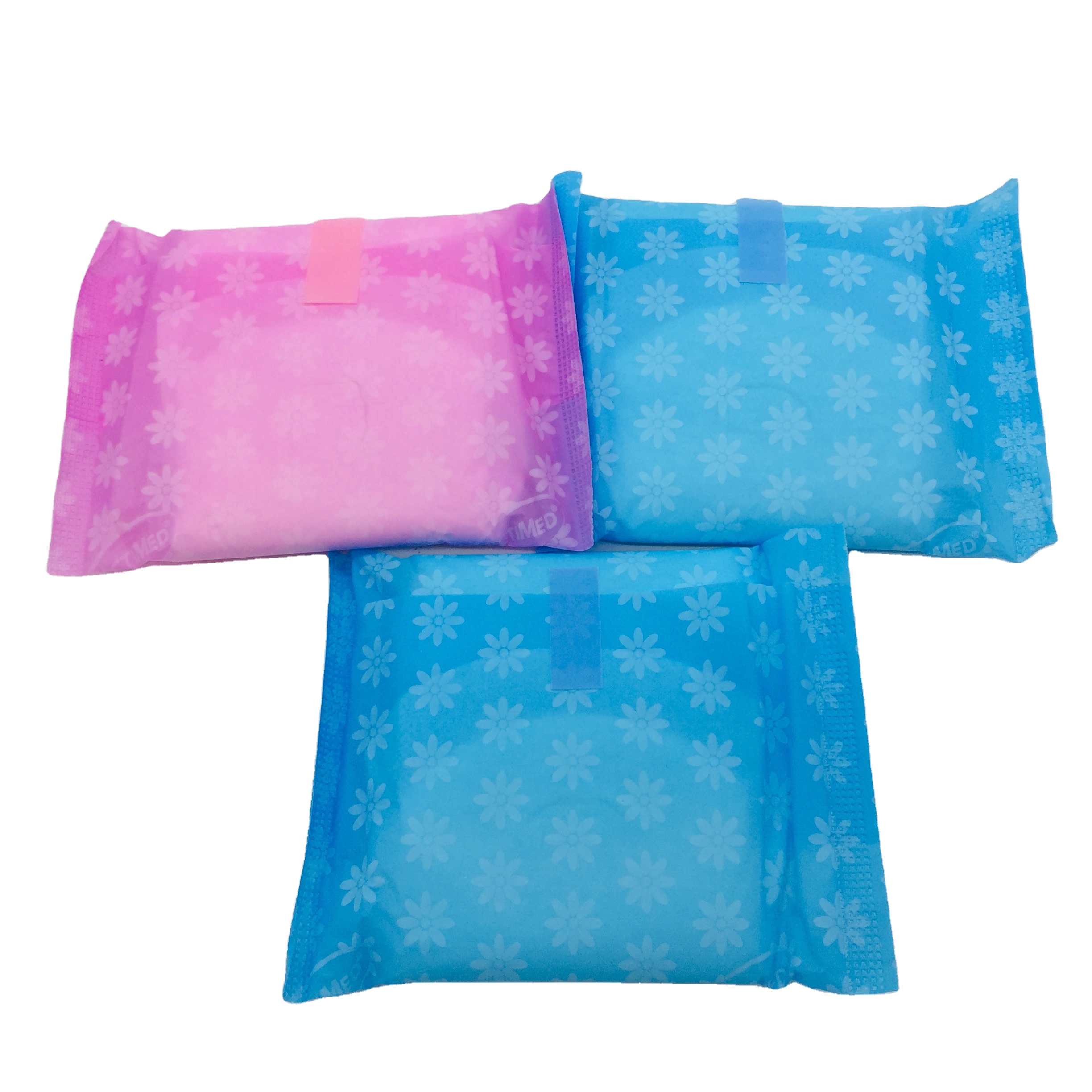 8pcs sanitary pad colored pouch thick design hygienic sanitary pad