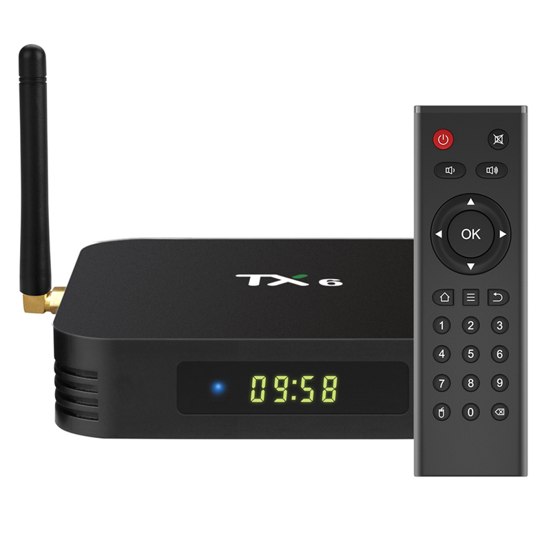 Самый дешевый 6k h6 Tanix TX6 android 9,0 Allwinner H6 2 Гб 16 Гб Медиаплеер smart tv box TX6 mini