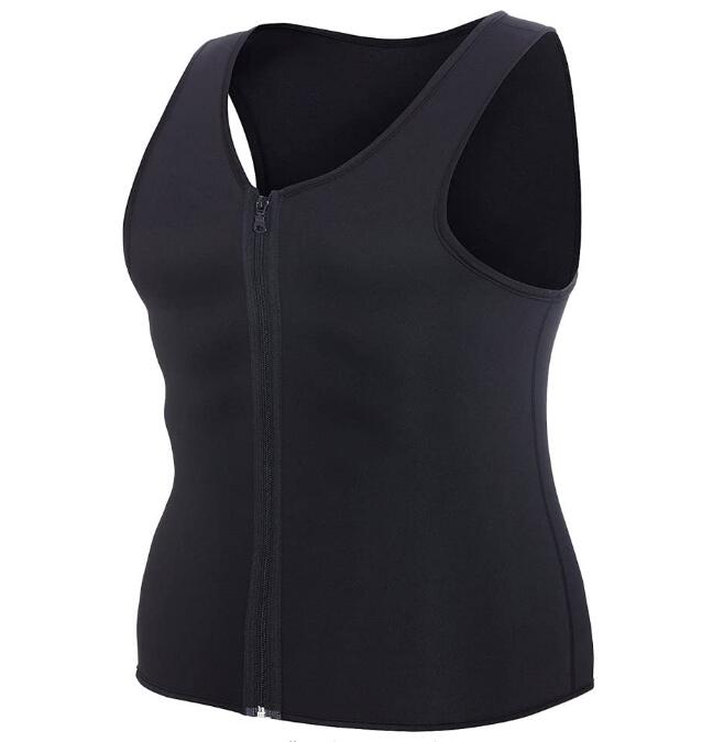 Топ тренировки Фитнес потеря веса рубашка неопрена для похудения Body Shaper пот жилет