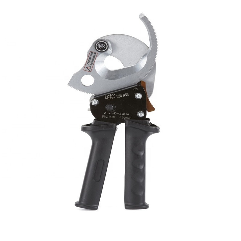 XLJ-D-300A dia 35mm mechanical ratchet cable cutter