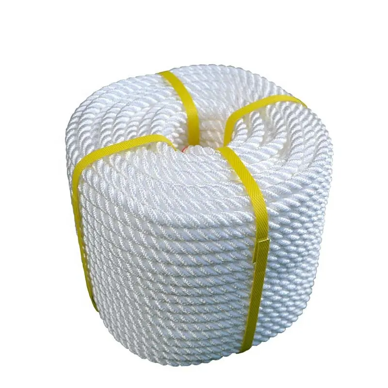 6 mm *100m / Roll High Strength Nylon Rope polypropylene material Factory direct supplied