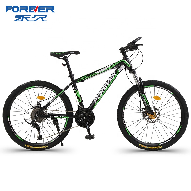 Горный велосипед FOREVER Road Hybrid Sports 24/26/27,5 дюймов из высокоуглеродистой стали, высококачественные велосипеды для молодежи