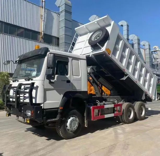 Second Hand Sinotruk Howo A7 Tipper Used Dump Trucks For Sale Price