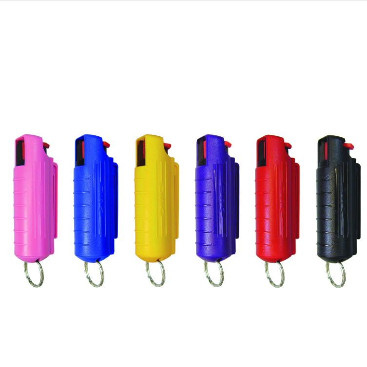 Womens Self Defense Keychain Wholesale Cheap Pepper Spray Keys Chain Set self defense pepper spray keychain
