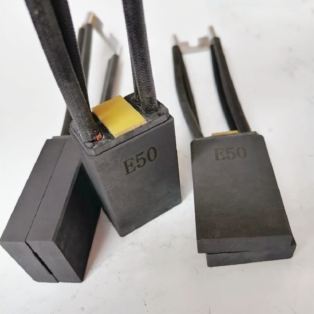 Electro-graphite carbon brush E50