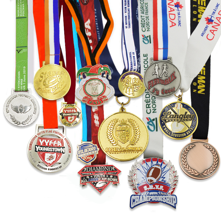 Manufacturer custom high quality metal 3D marathon sport medal