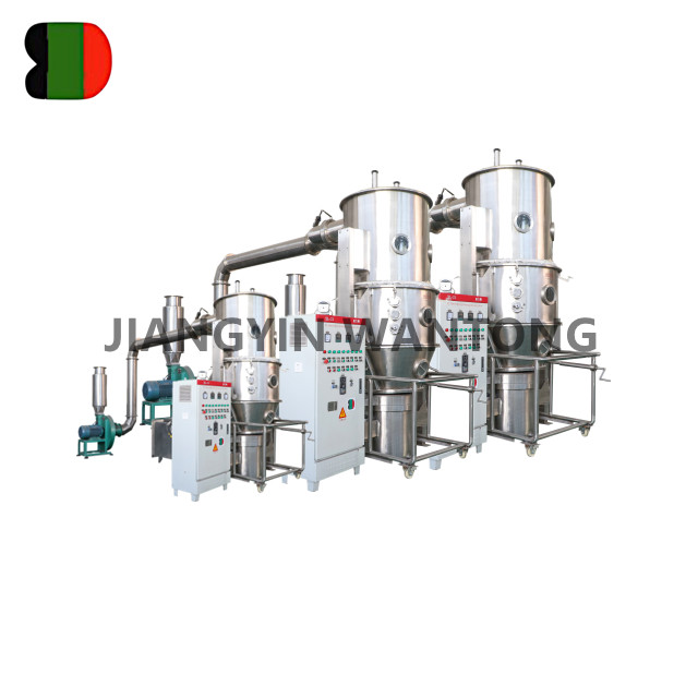 FL High-efficiency batch fluid bed dryer granulator machine for medicine powder mixer granulation equipment