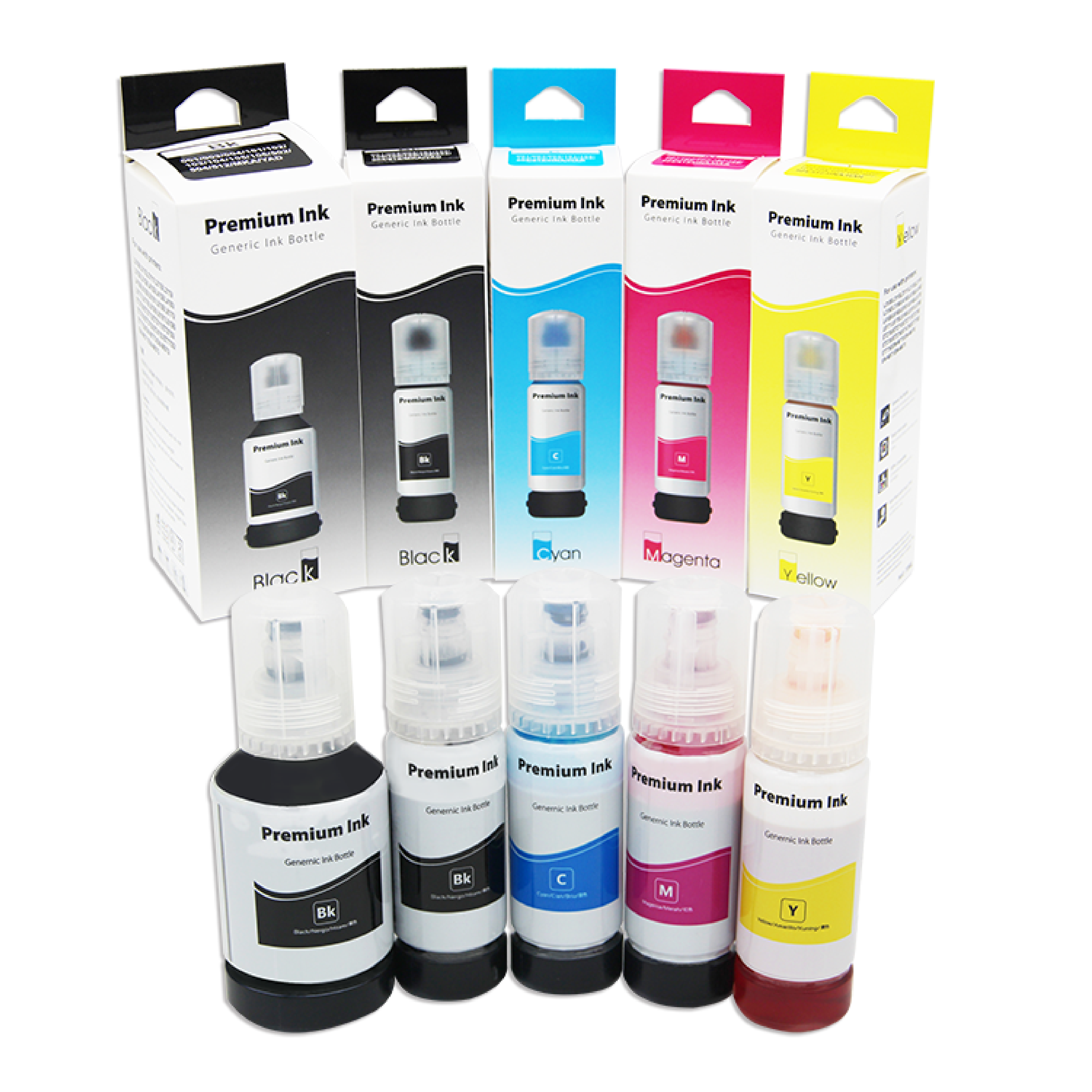Чернила Trendvision 001 003 102 104 101 103 502 504, чернила для заправки, чернила для Epson EcoTank L4150 L4160 L6160 L3110