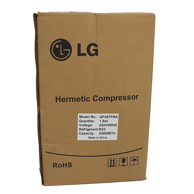 Поворотный компрессор LG 9000BTU 12000BTU 18000BTU 24000BTU для кондиционера воздуха в отдельной картонной коробке в наличии