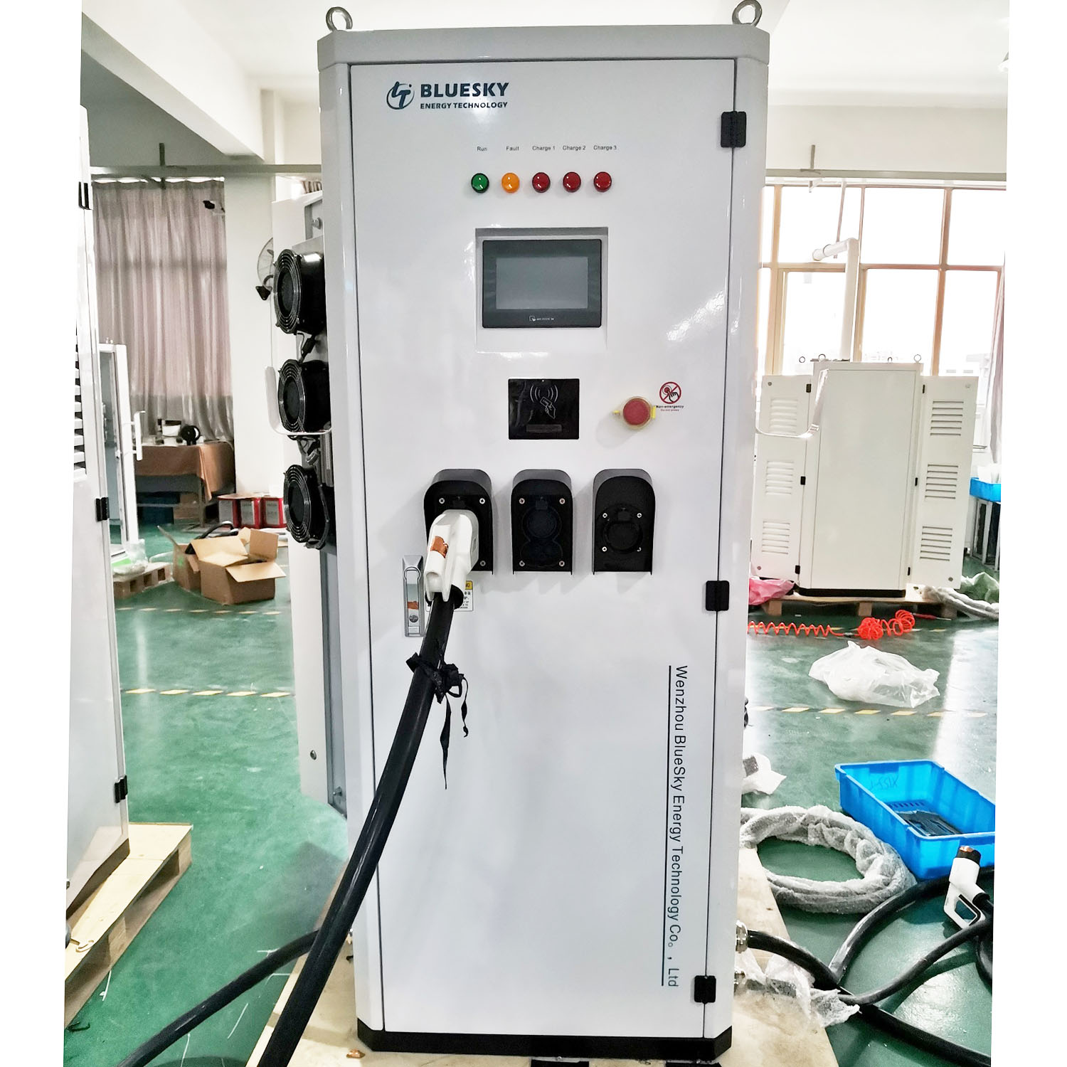 50 кВт CCS и chademo EV зарядное устройство для электрической автомобильной зарядной станции