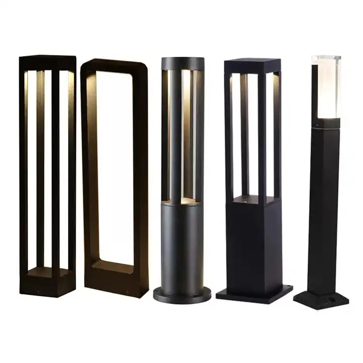 110V 220V 12V 24V Outdoor Garden Light Hotel Park Parthway Landscape LED Bollard Lawn Lamp