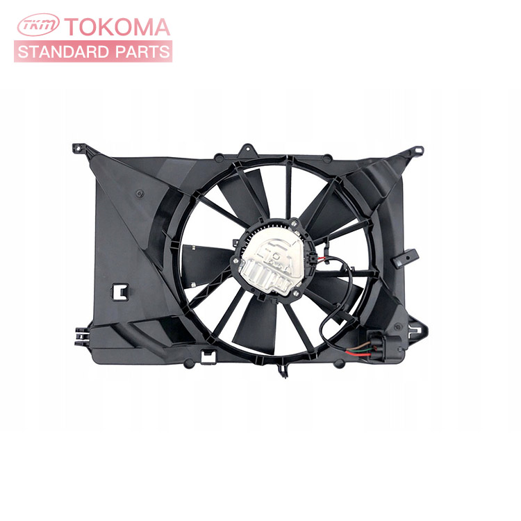 Genuine Engine Radiator Cooling Fan shroud Condenser fan for Jeep Cherokee Comanche L4 L6 91-01AT 1193 68249185AB