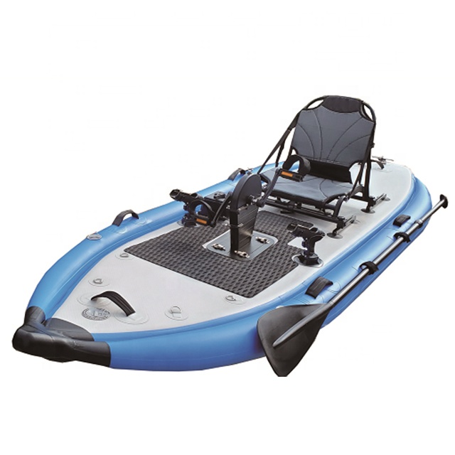 Ножная педаль для рыбалки, SUP-каноэ, надувной каяк с педалями, 420x95x28 см