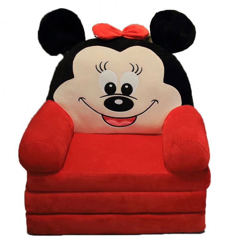 Whole Sale Cartoon Baby Sofa Chair Kid Furniture Child Lazy Three-Folding Seat for Kids Gift