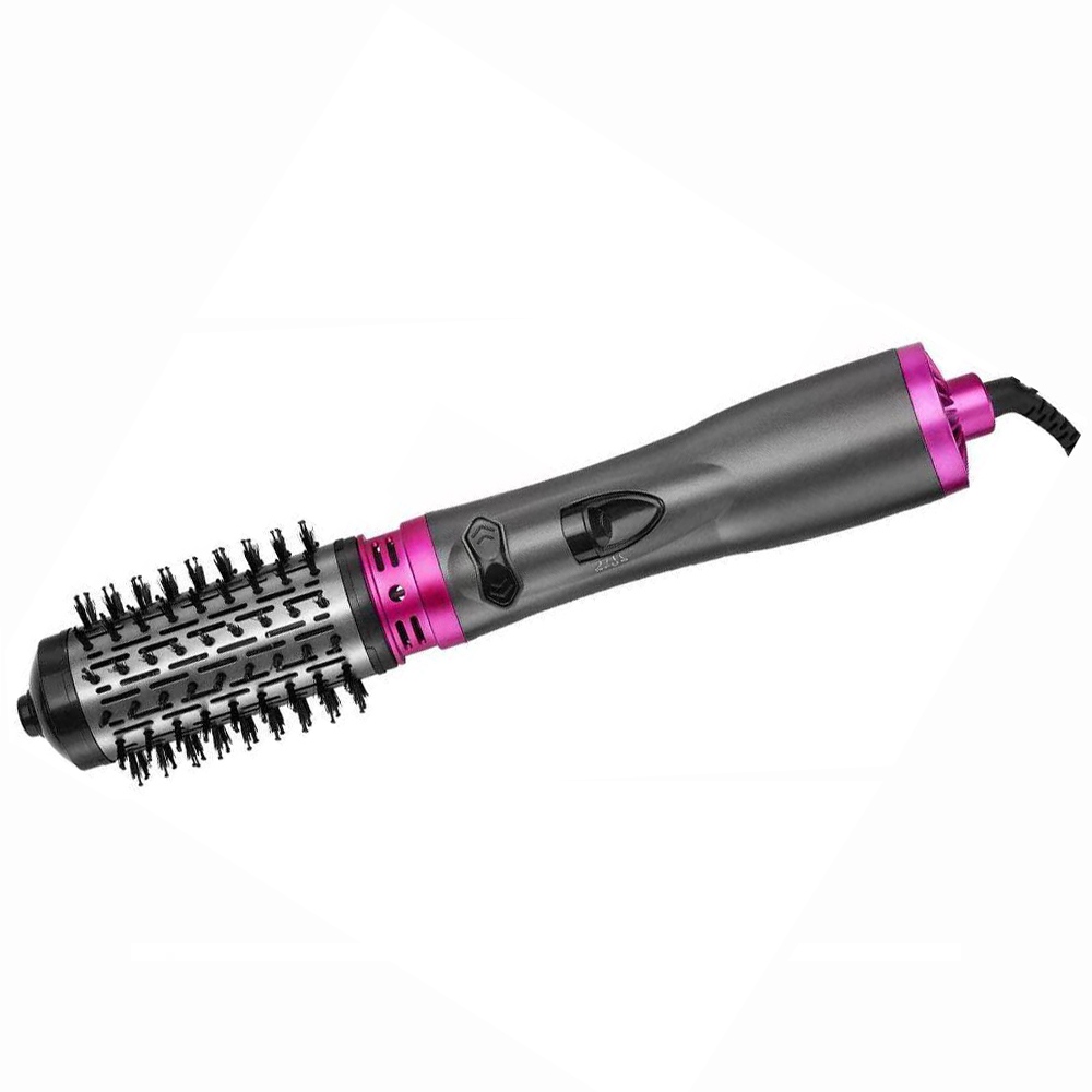 3 In 1 Round Rotating Volumizer Styler Rotating Hair Brush Automatic Rotating Styler Ionic Hair Brush Hot Air Dryer