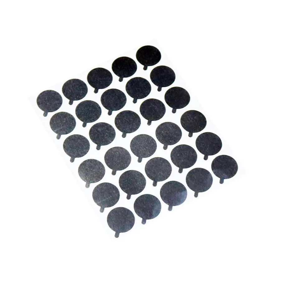 Grafting Eyelash Tin foil Glue Sticker Disposable Aluminum Gasket Waterproof Self-adhesive Silver Extend Glue holder 300pcs/bag